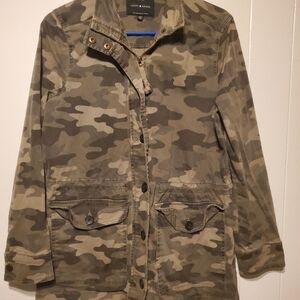 Lucky Brand Women's Utility Camo Jacket